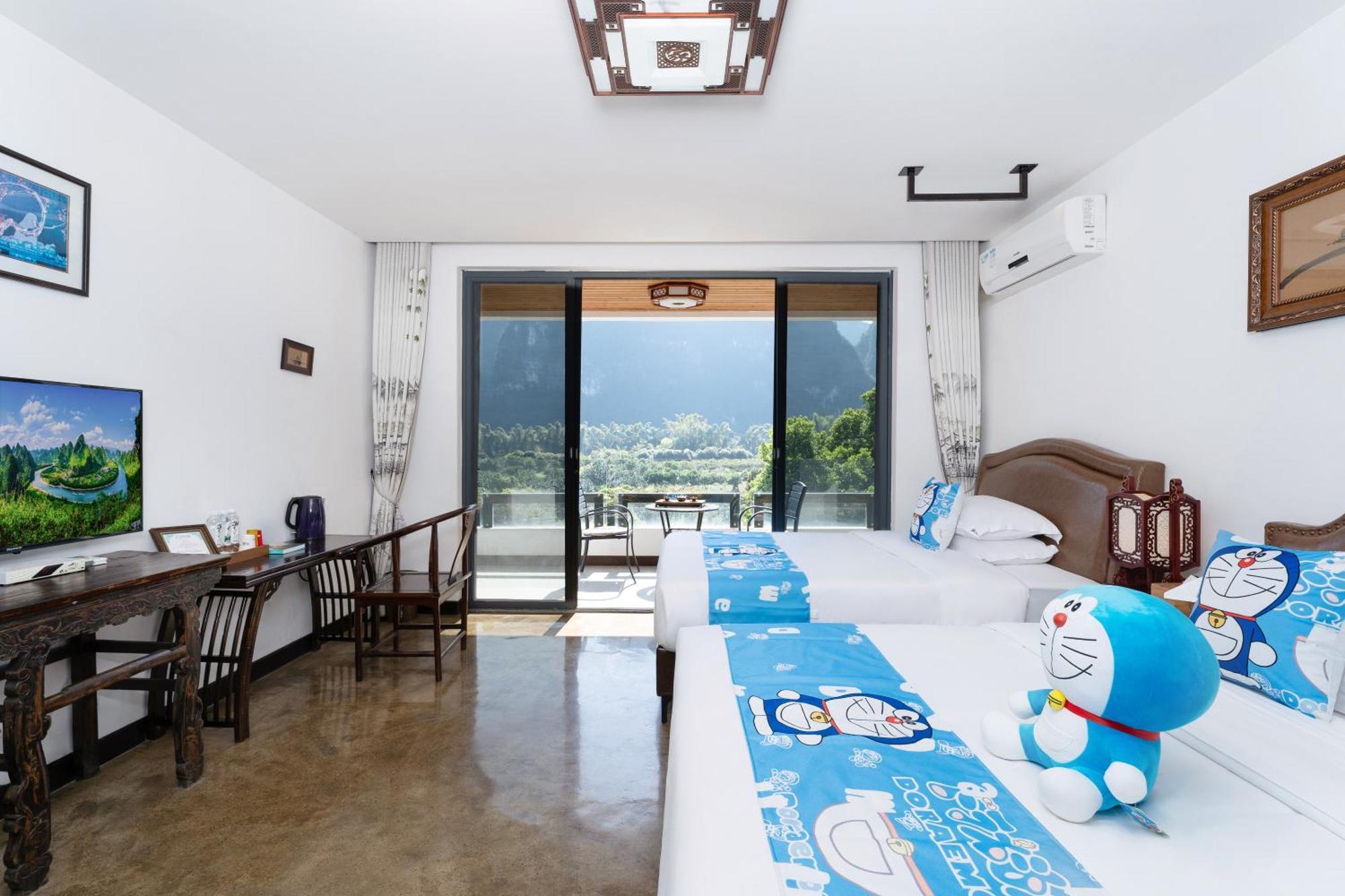 Leisure Courtyard Hotel Yangshuo-Free Shuttle Bus To Yangshuo Station Stay 2 Nights One Way Zewnętrze zdjęcie