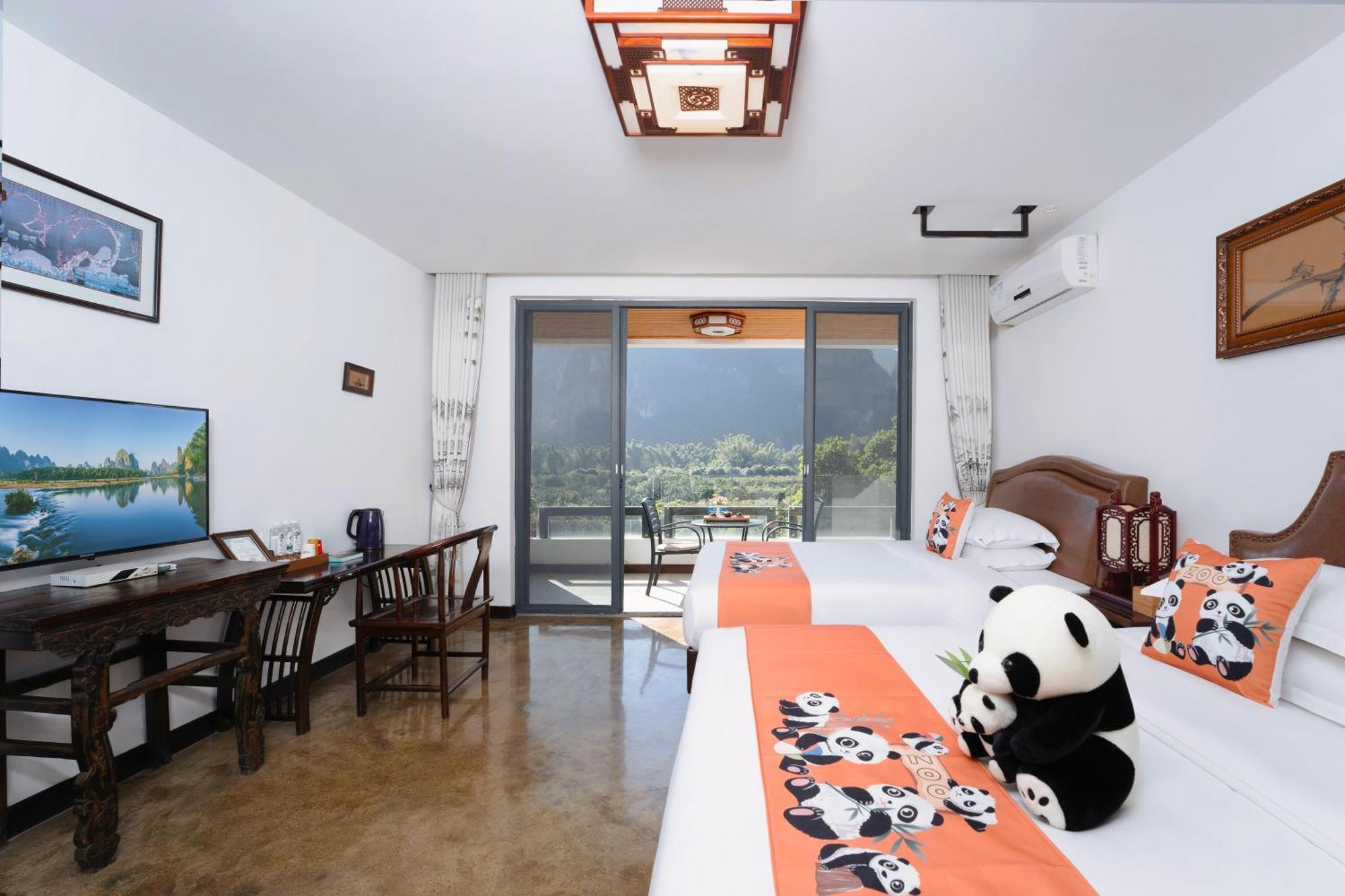 Leisure Courtyard Hotel Yangshuo-Free Shuttle Bus To Yangshuo Station Stay 2 Nights One Way Zewnętrze zdjęcie