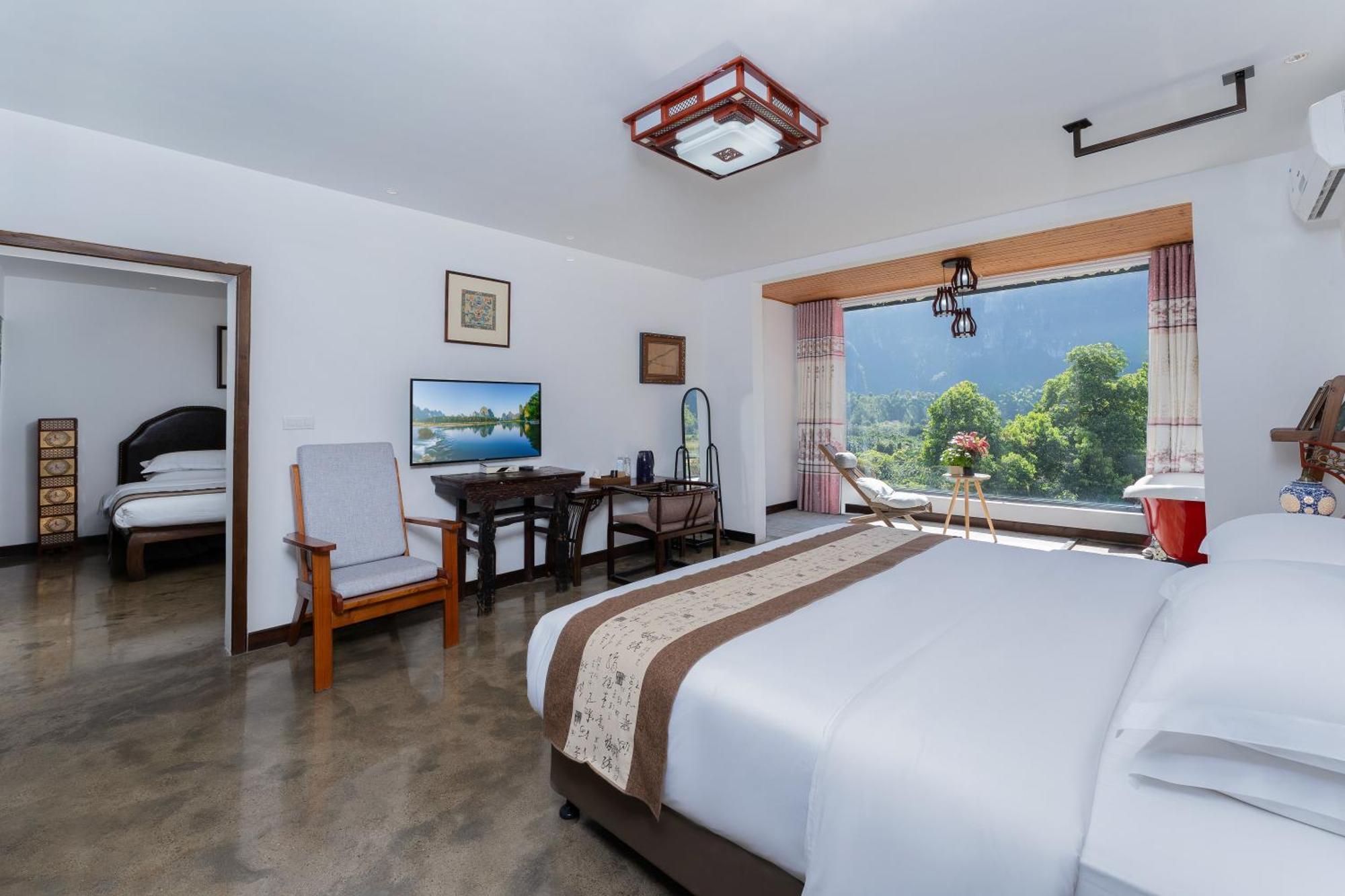 Leisure Courtyard Hotel Yangshuo-Free Shuttle Bus To Yangshuo Station Stay 2 Nights One Way Zewnętrze zdjęcie