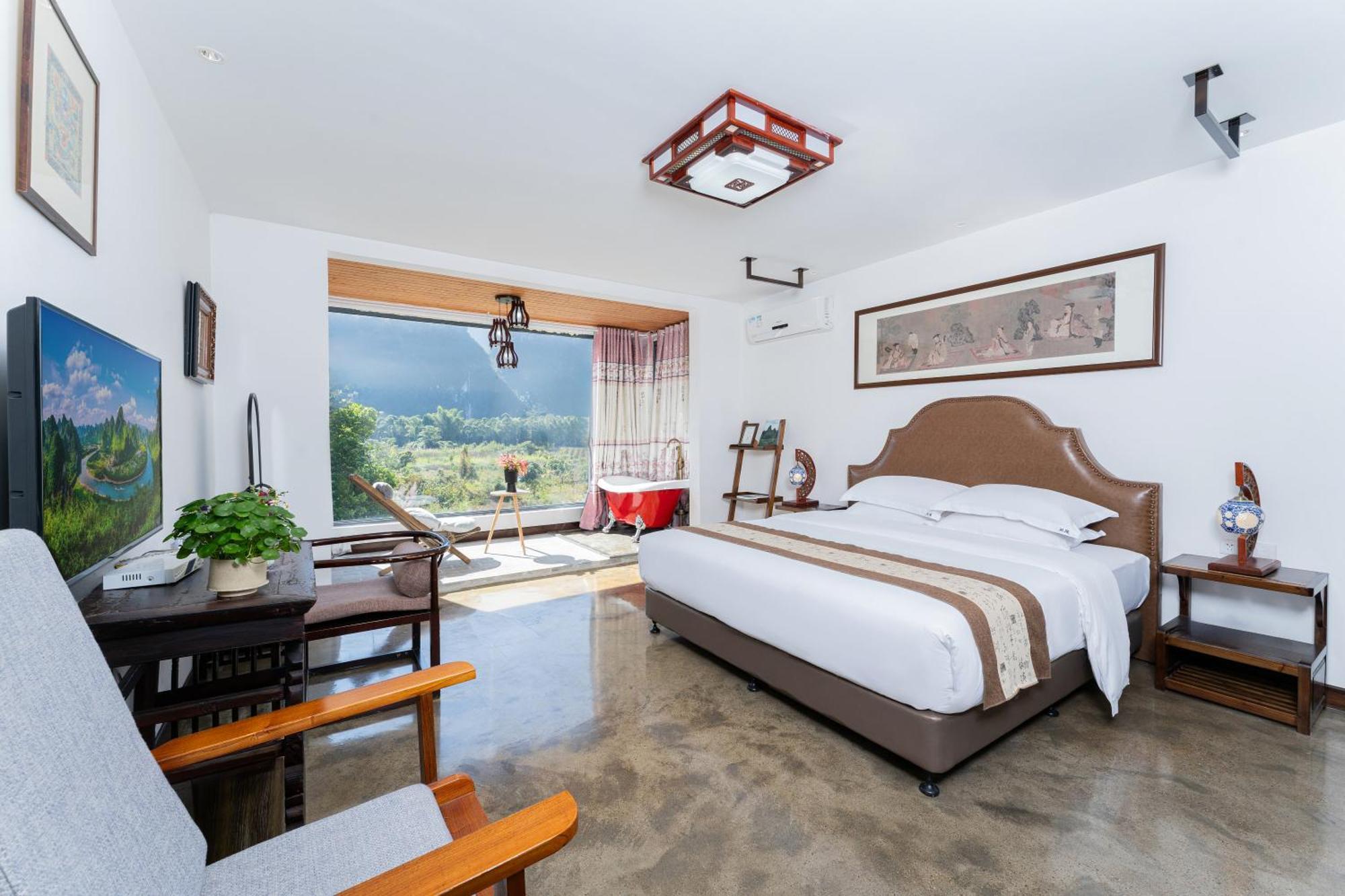 Leisure Courtyard Hotel Yangshuo-Free Shuttle Bus To Yangshuo Station Stay 2 Nights One Way Zewnętrze zdjęcie