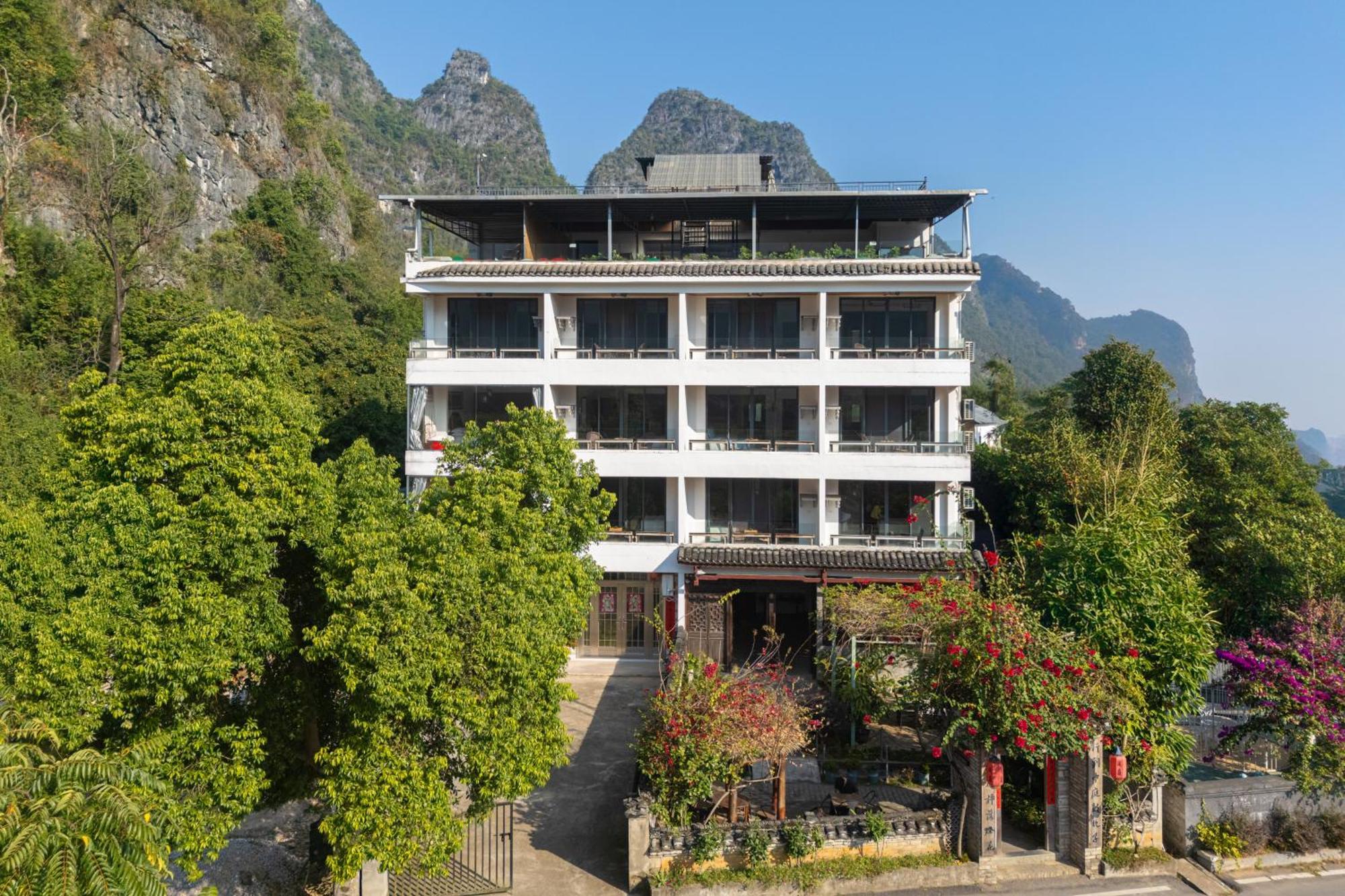 Leisure Courtyard Hotel Yangshuo-Free Shuttle Bus To Yangshuo Station Stay 2 Nights One Way Zewnętrze zdjęcie