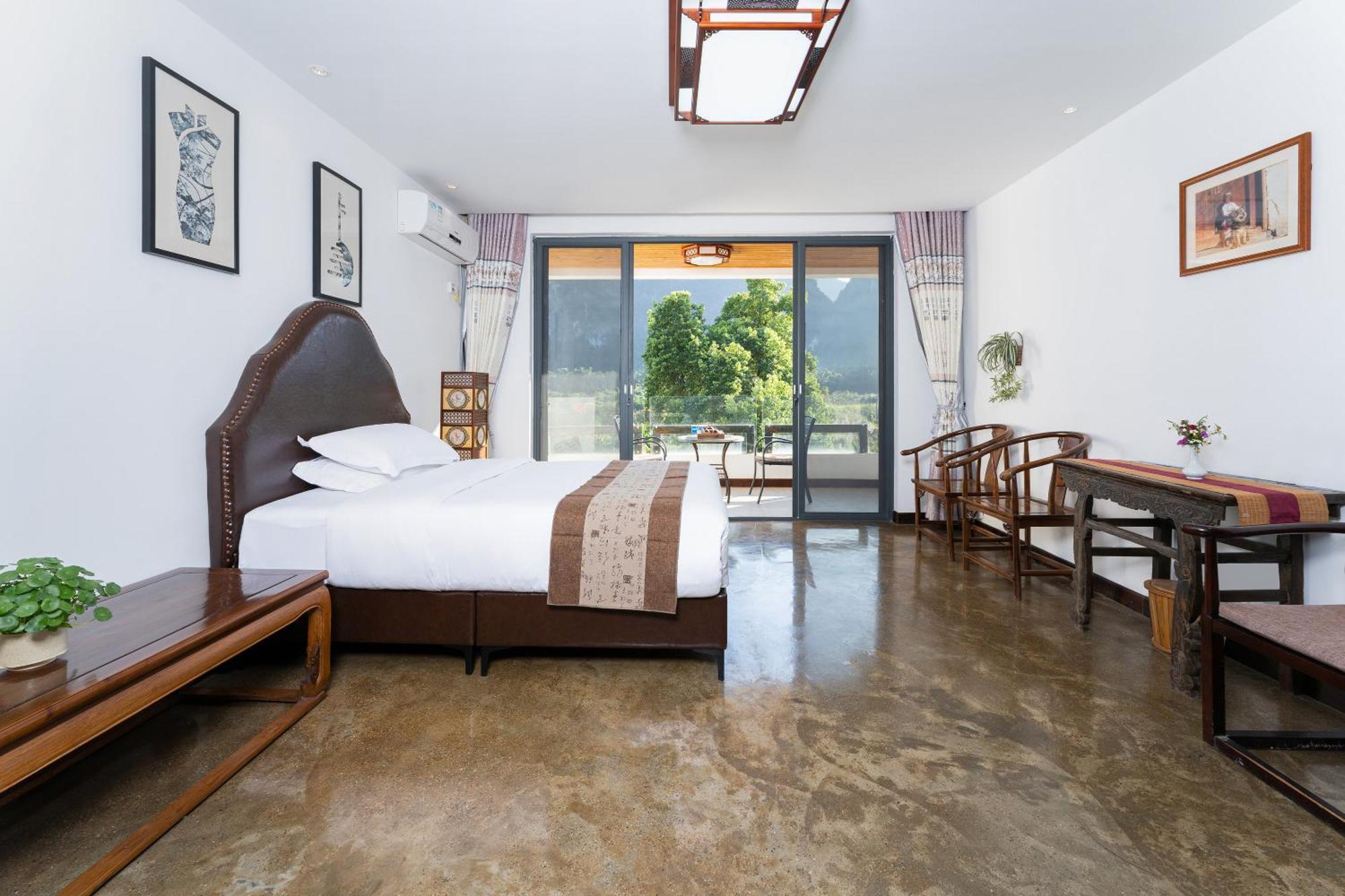 Leisure Courtyard Hotel Yangshuo-Free Shuttle Bus To Yangshuo Station Stay 2 Nights One Way Zewnętrze zdjęcie